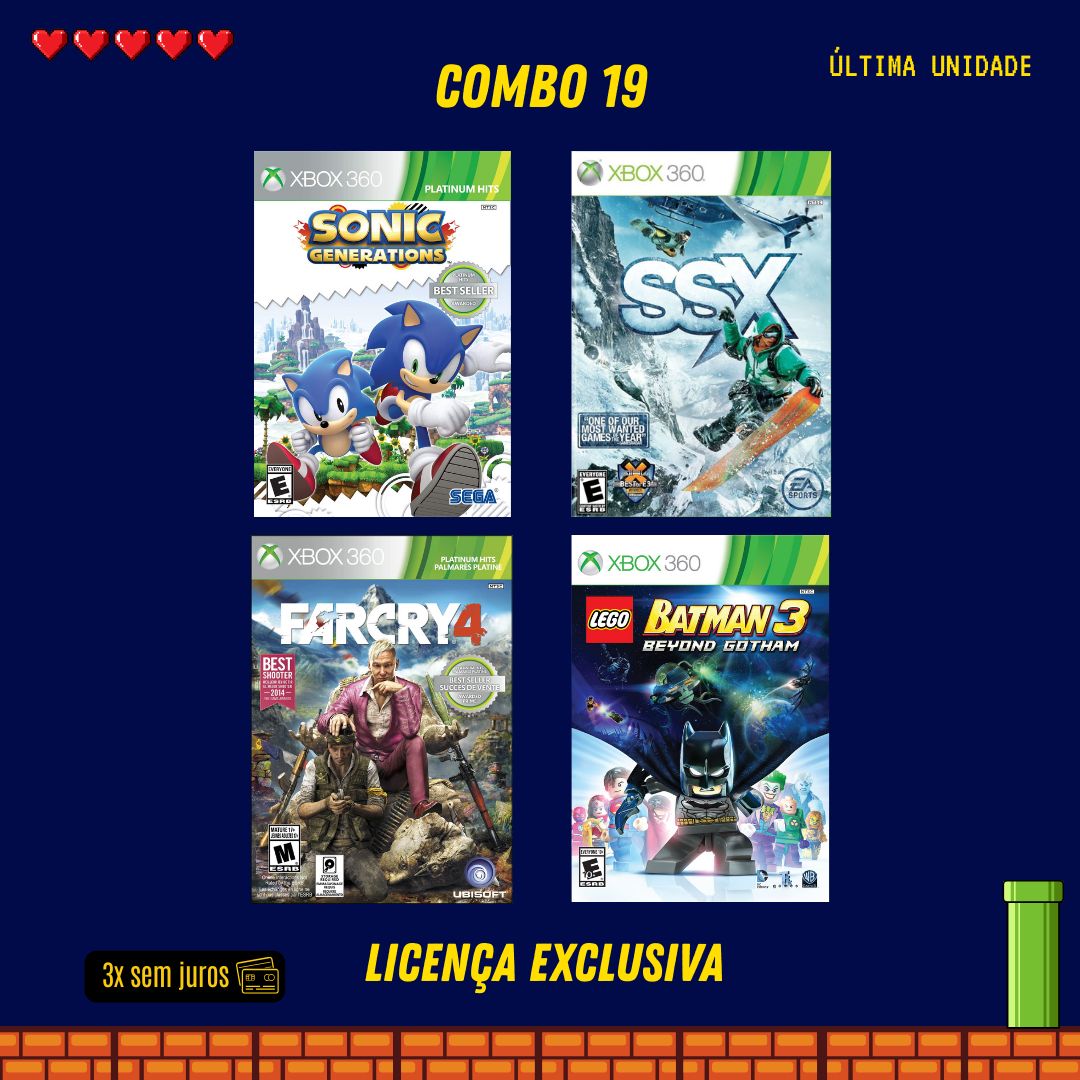 COMBO 19 - Xbox 360 (Mídia Digital)