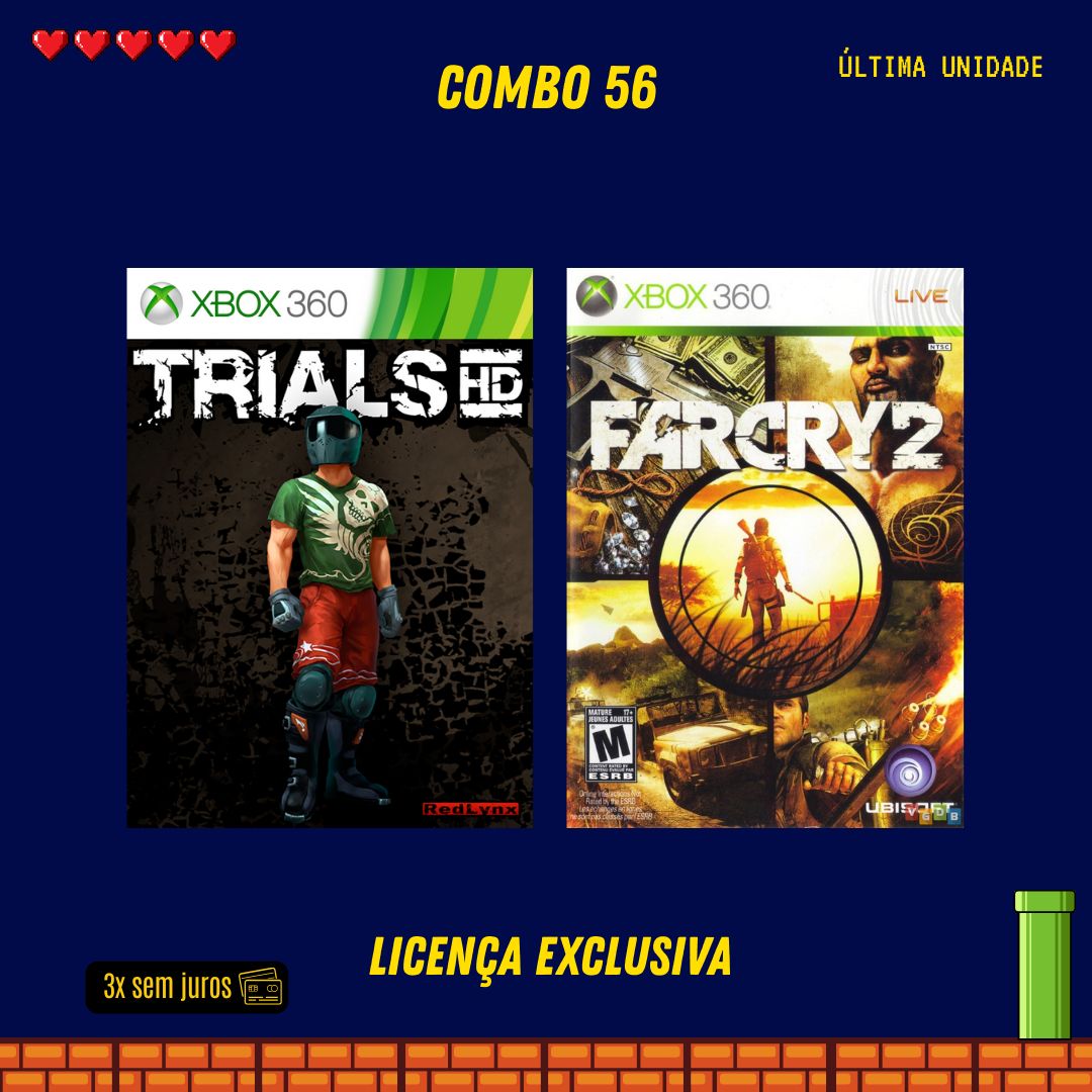 COMBO 56 - Xbox 360 (Mídia Digital)