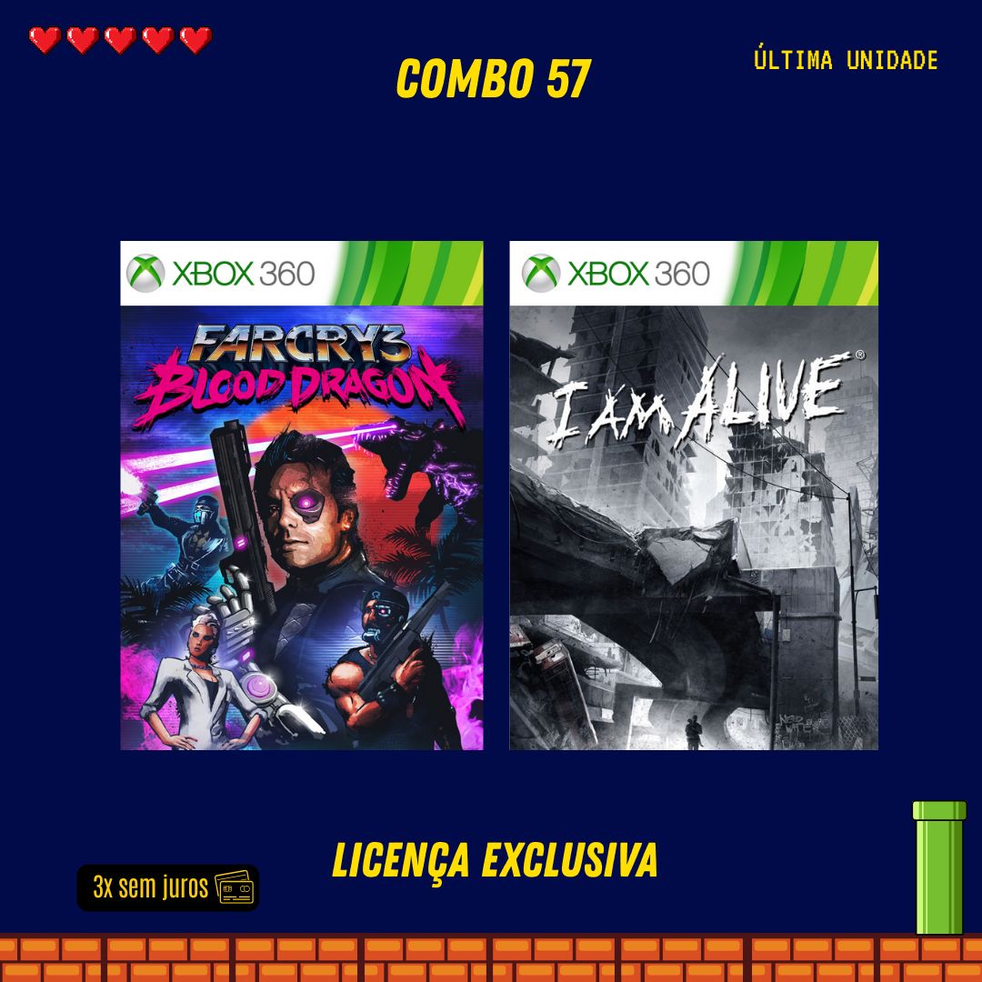 COMBO 57 - Xbox 360 (Mídia Digital)