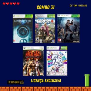 COMBO 31 - Xbox 360 (Mídia Digital)