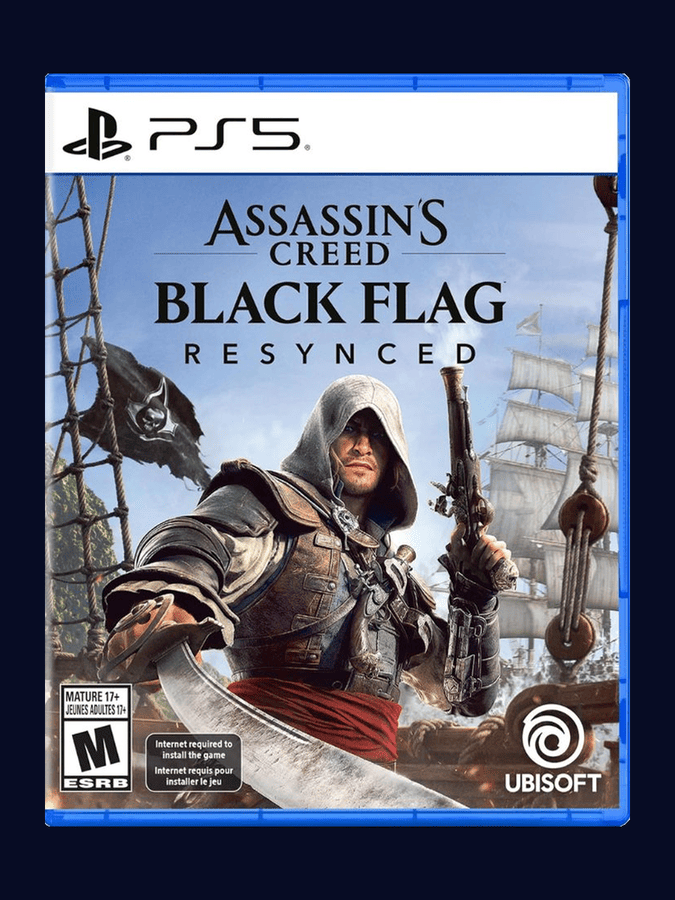 Assassin's Creed Black Flag Resynced PS5 - Mídia Digital