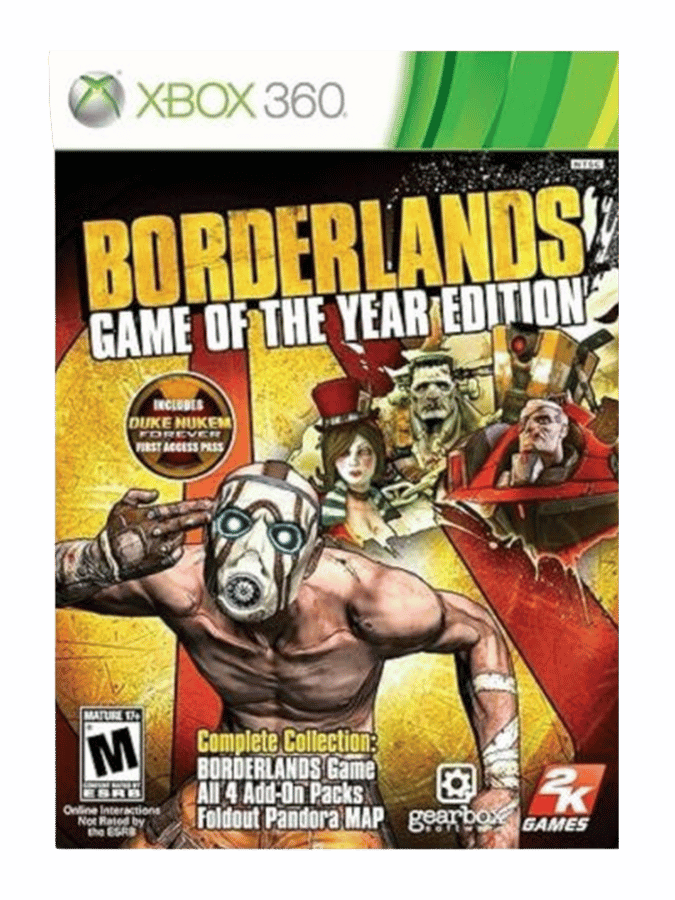 BORDERLANDS 1  - Xbox 360 (Digital)