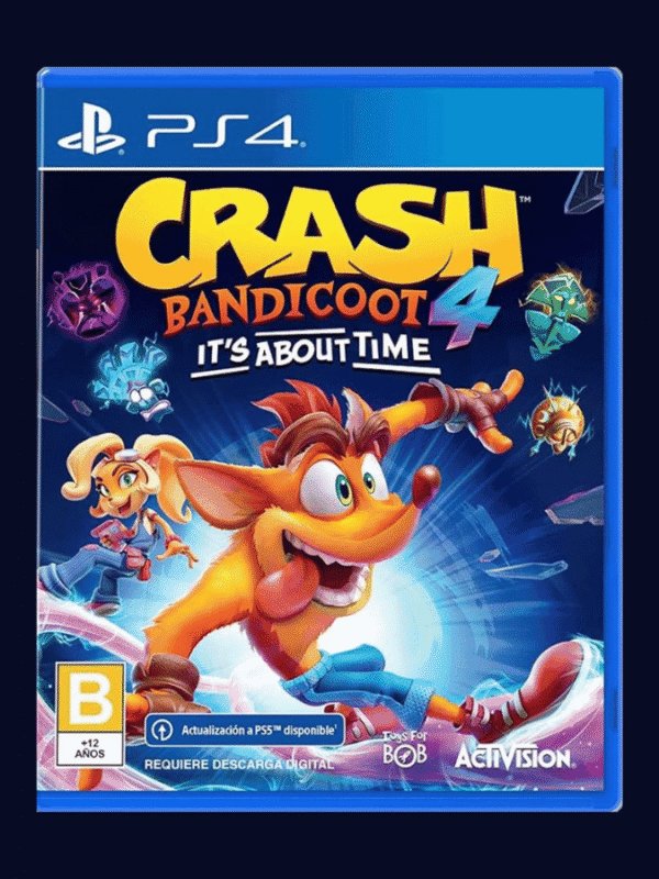 Crash Bandicoot 4 It’s About Time PS4 - Mídia Digital