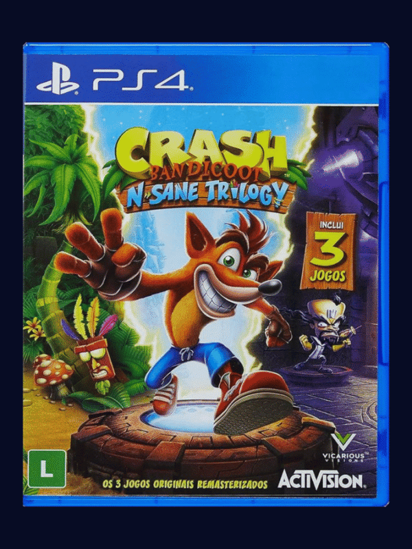 Crash Bandicoot N.sane Trilogy PS4 - Mídia Digital