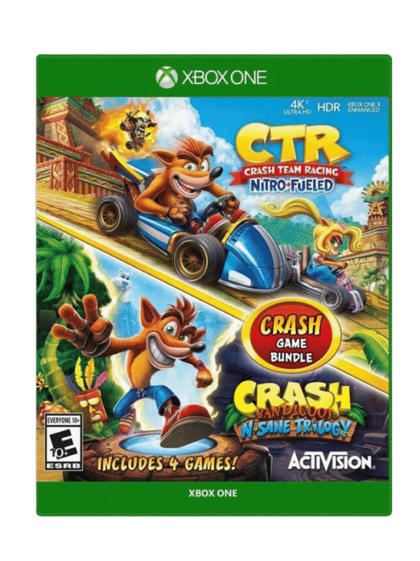 Crash Bandicoot CTR + Sane Trilogy - Xbox One/Series X-S (Digital)