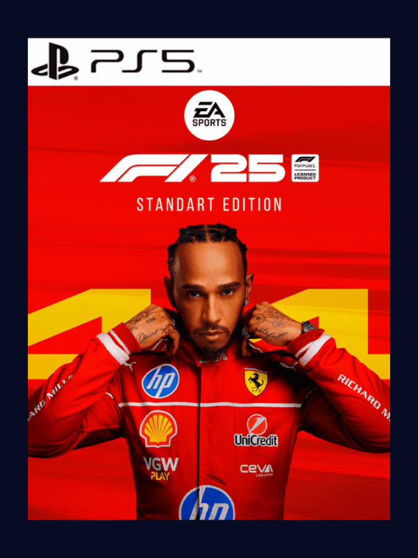 F1 25 PS5 Standart Edition- Mídia Digital