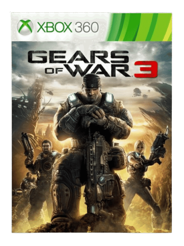 Gears Of War 3 - Xbox 360 Original (Mídia Digital)