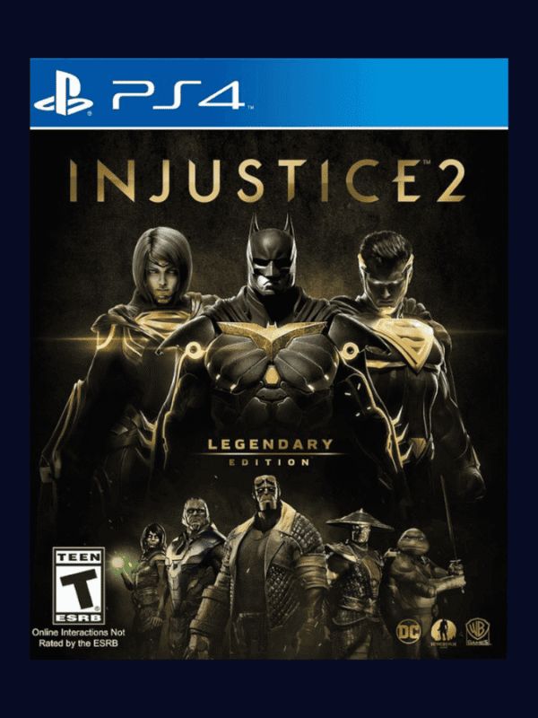 INJUSTICE 02 PS4 - Mídia Digital