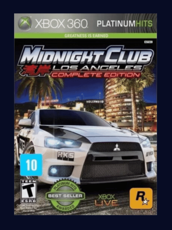 Mid Night Club L.A. - Xbox 360 (Digital)