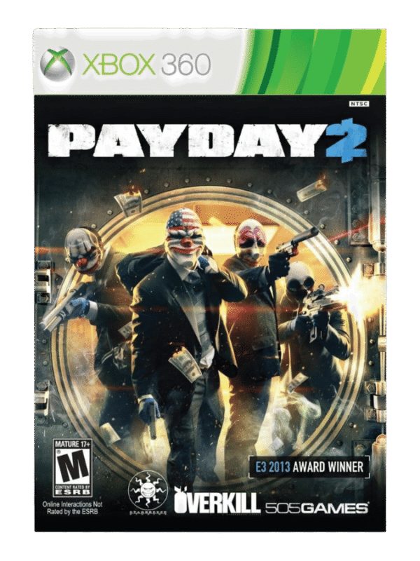 Pay Day 2 - Xbox 360 (Mídia Digital)