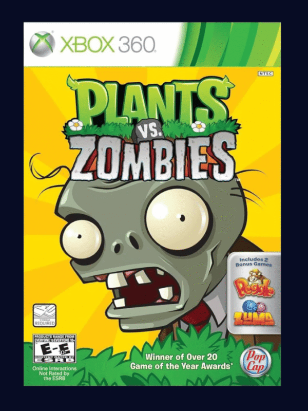 Plants vs Zombies - Xbox 360 (Mídia Digital)