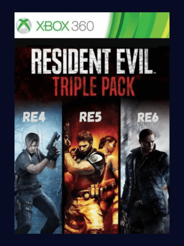 Resident Evil Triple Pack - Xbox 360 (Mídia Digital)