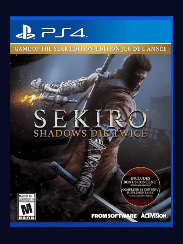 Sekiro Shadows Die Twice PS4 - Mídia Digital