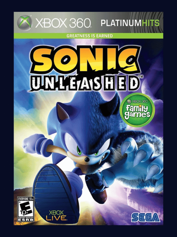 Sonic Unleashed - Xbox 360 (Mídia Digital)